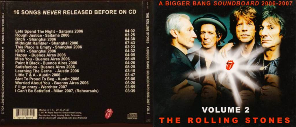 dbboots.com - The Rolling Stones Bootlegs database -