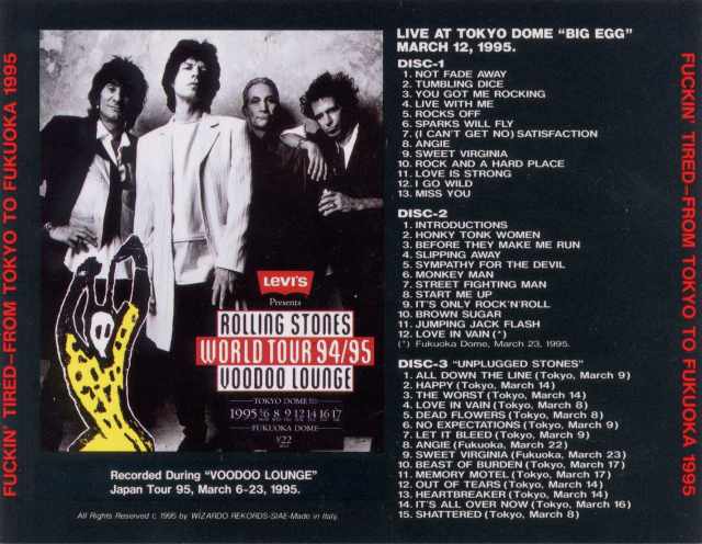 dbboots.com - The Rolling Stones Bootlegs database -